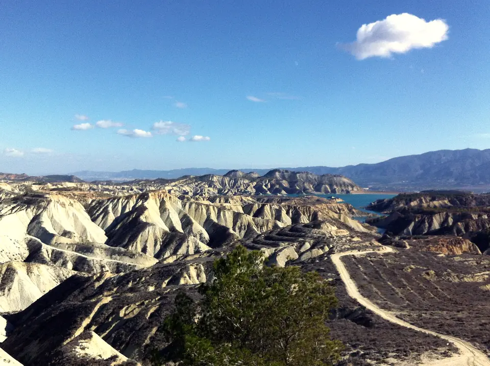Paisaje lunar de los Barrancos de Gebas
