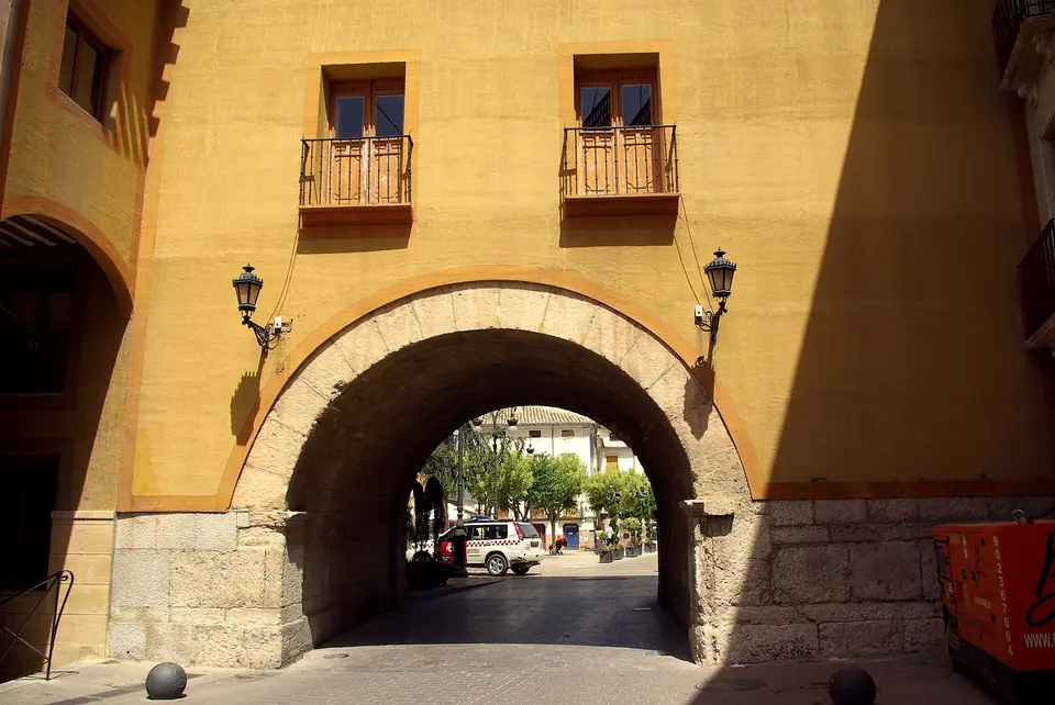 Fachada barroca del Ayuntamiento de Caravaca de la Cruz