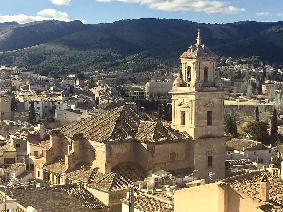 Iglesia renacentista de El Salvador en el casco antiguo de Caravaca
