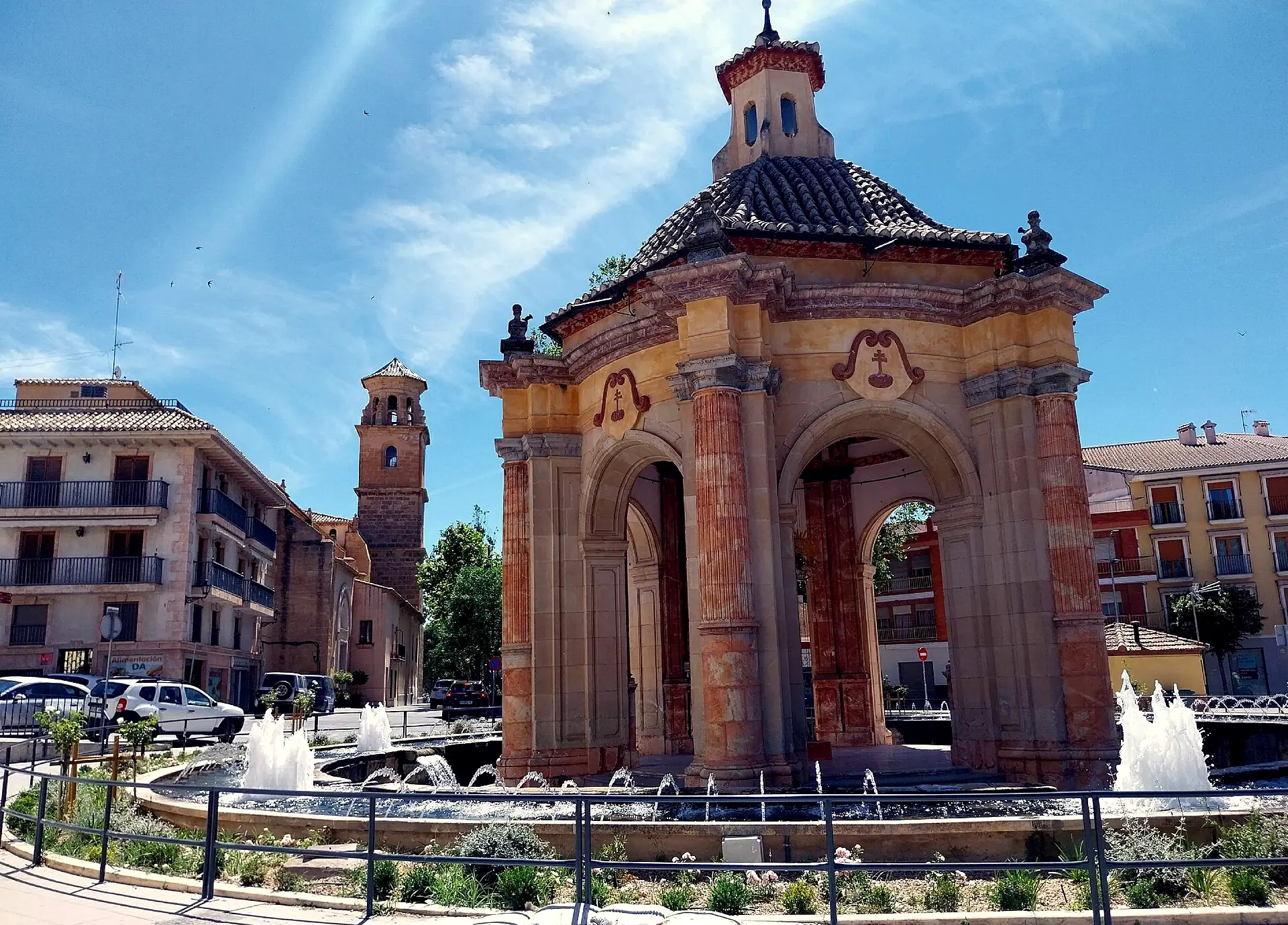 Templete del Bañadero de la Cruz en Caravaca