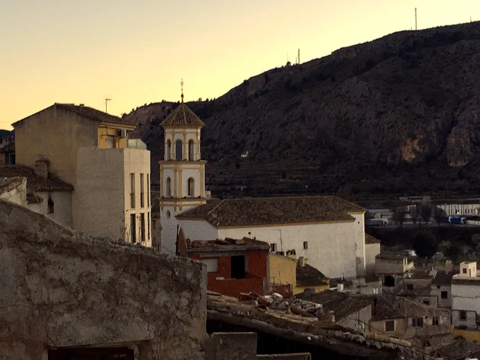 Iglesia de la Soledad en el casco histórico de Cehegín
