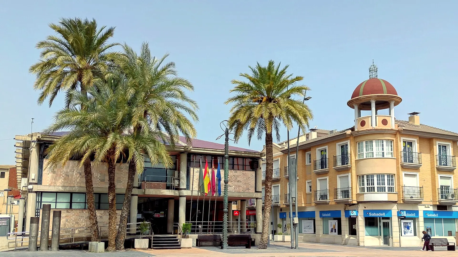 Calles del centro de Ceutí