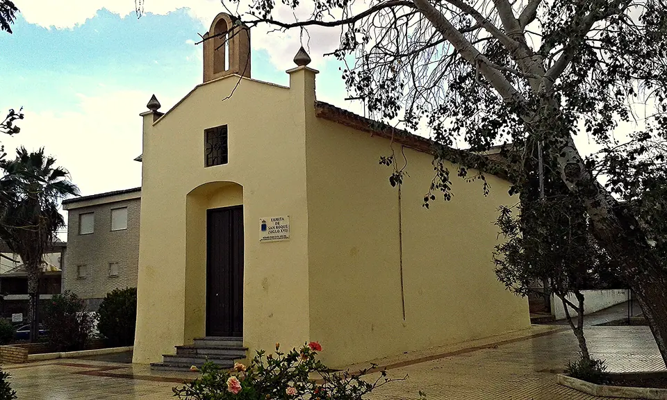 Ermita de San Roque de Fuente Álamo, hoy sala de exposiciones