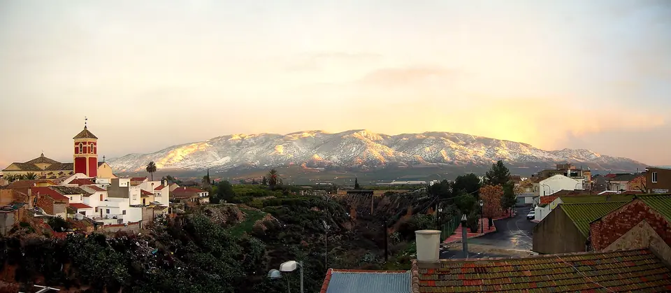 Sierra de Carrascoy vista desde Librilla