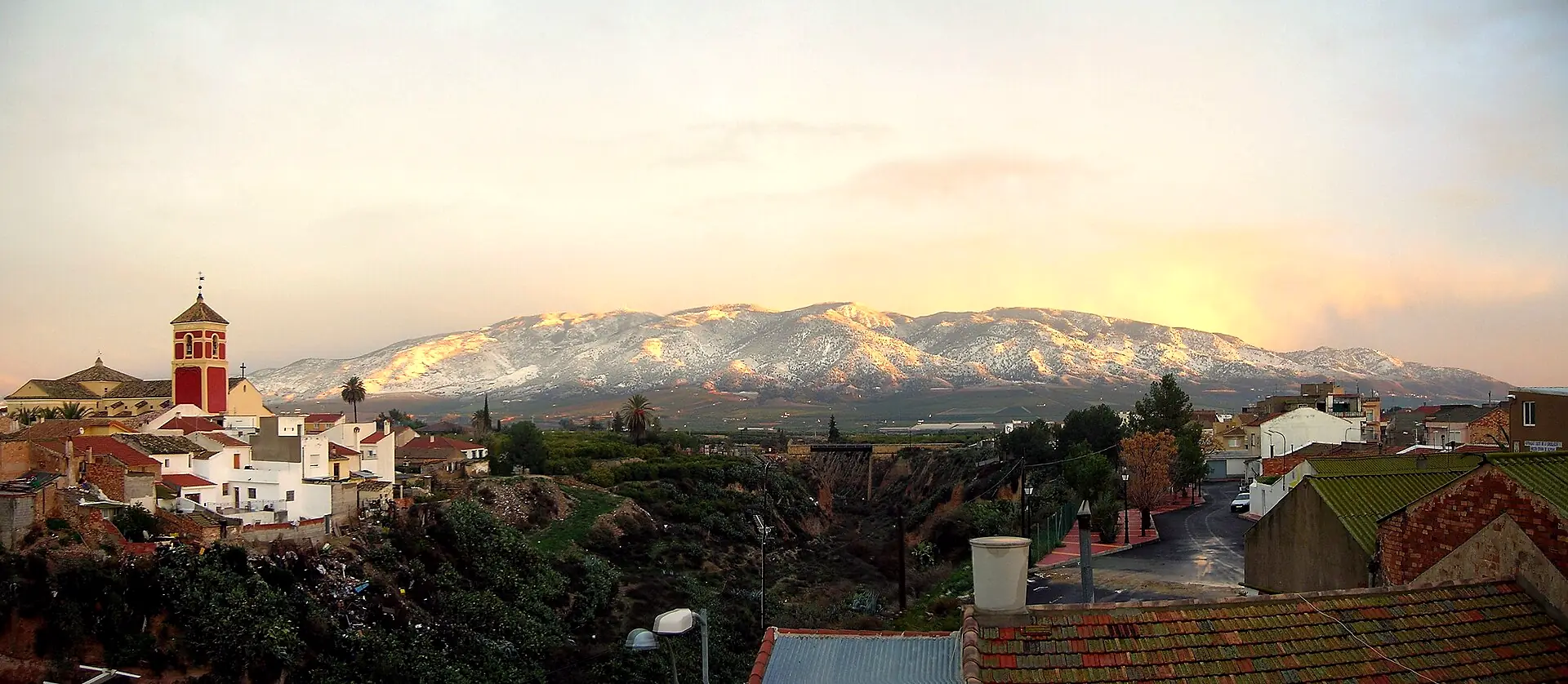 Sierra de Carrascoy vista desde Librilla