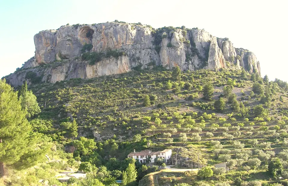 Pedanía de Benizar en el campo de Moratalla