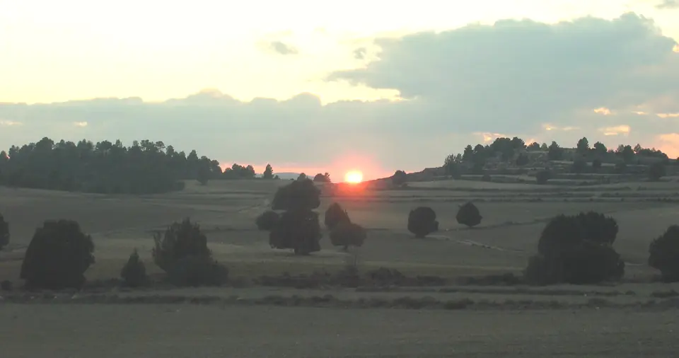 Pedanía de El Sabinar en la sierra de Moratalla