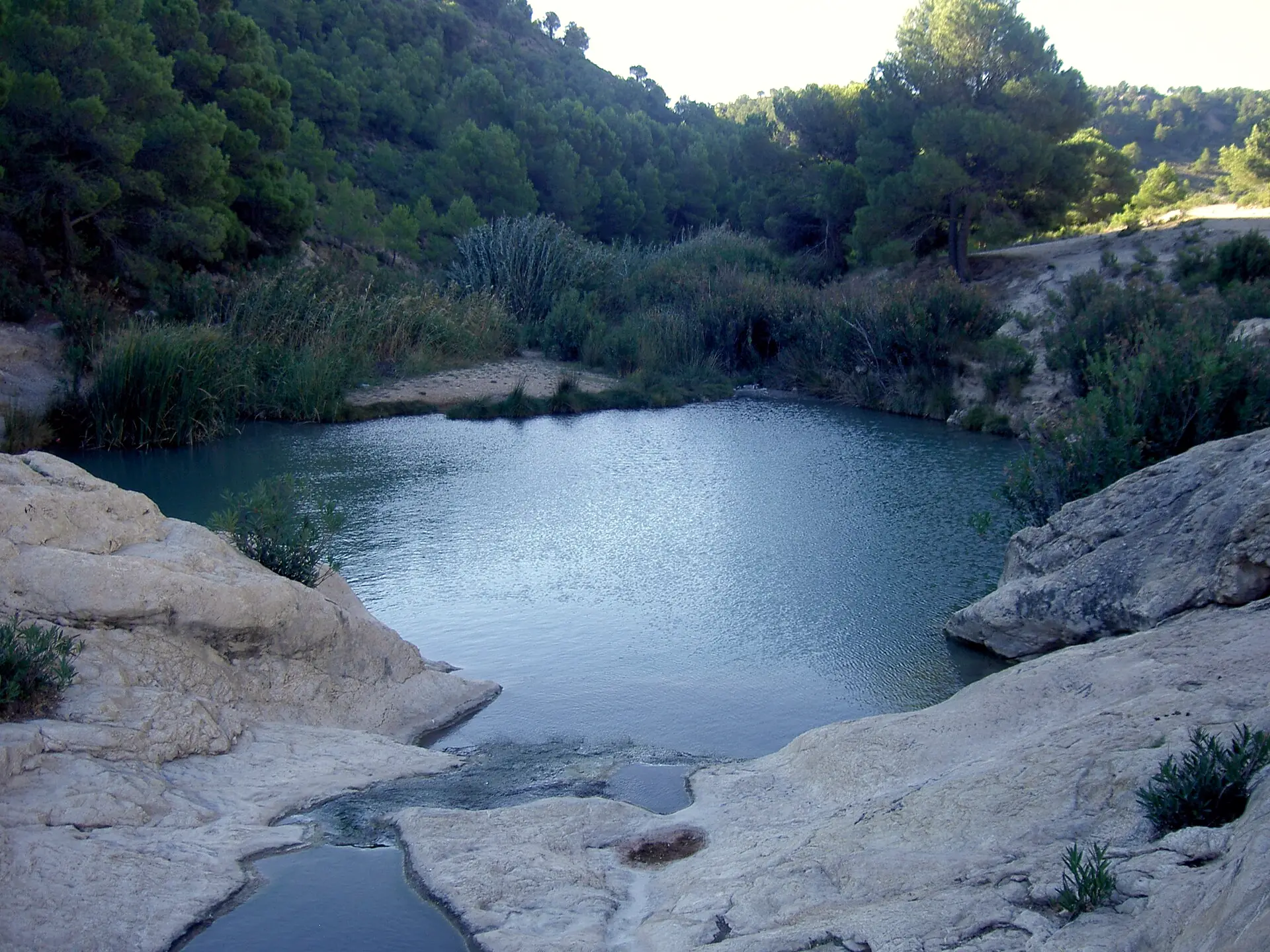 Paraje de Fuente Caputa, manantial que alimenta el pantano de La Cierva
